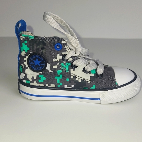 Converse Other - Converse Kids All Star Minecraft High Top small Boys Sneakers